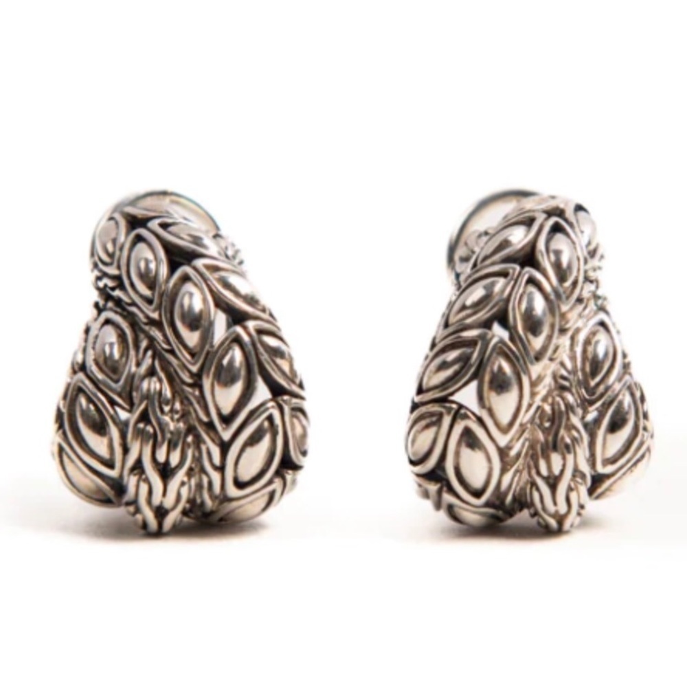 John Hardy Batu Kawung Crossover earrings